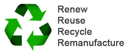 renew, reuse, recycle, remanufacture engines