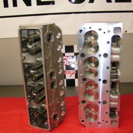 CHEVY 350 TBI ALUMINUM CYLINDER HEADS 2.02/1.60