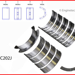 Engine Crankshaft Main Bearing Set