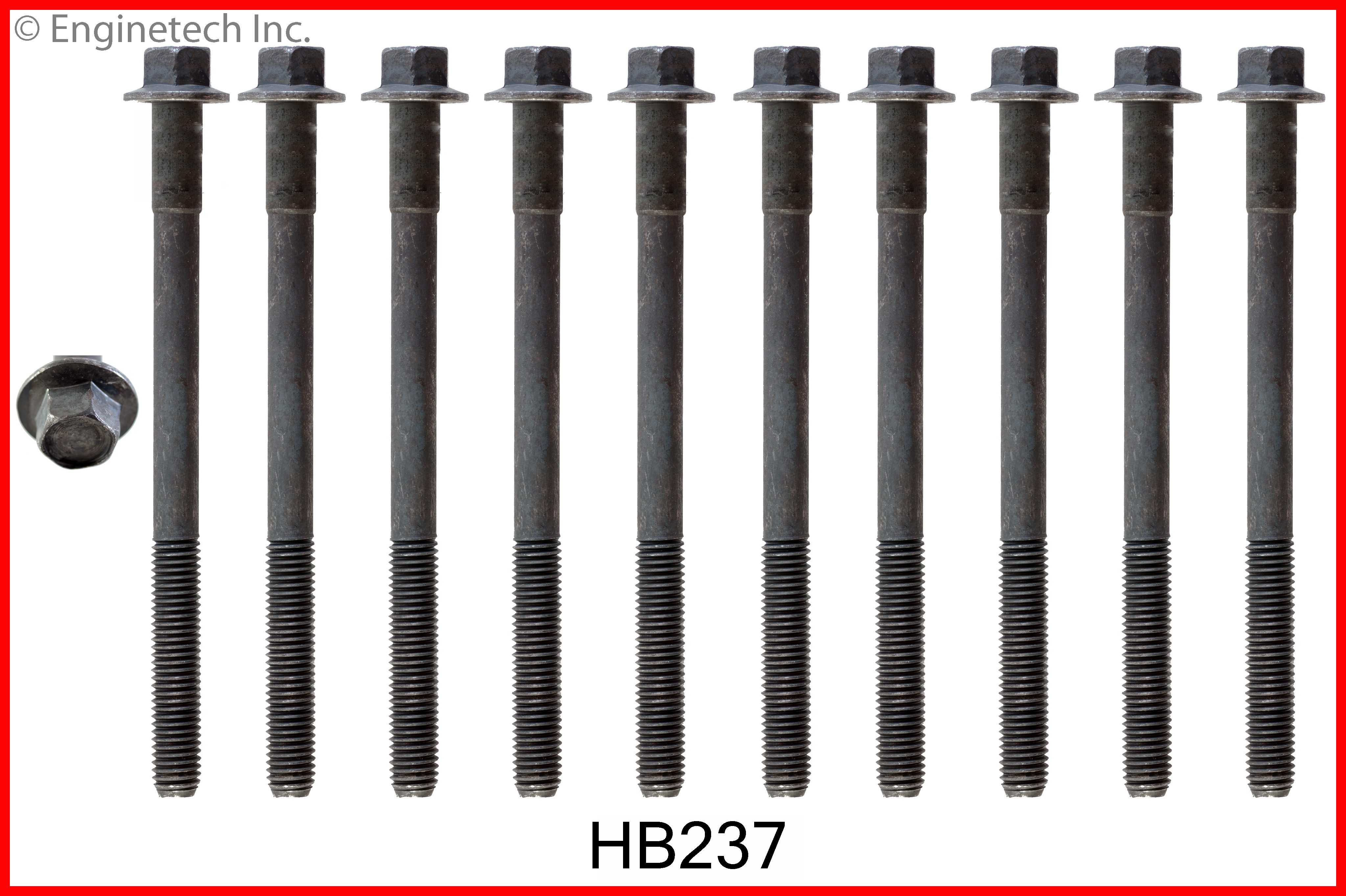 Engine Cylinder Head Bolt Set