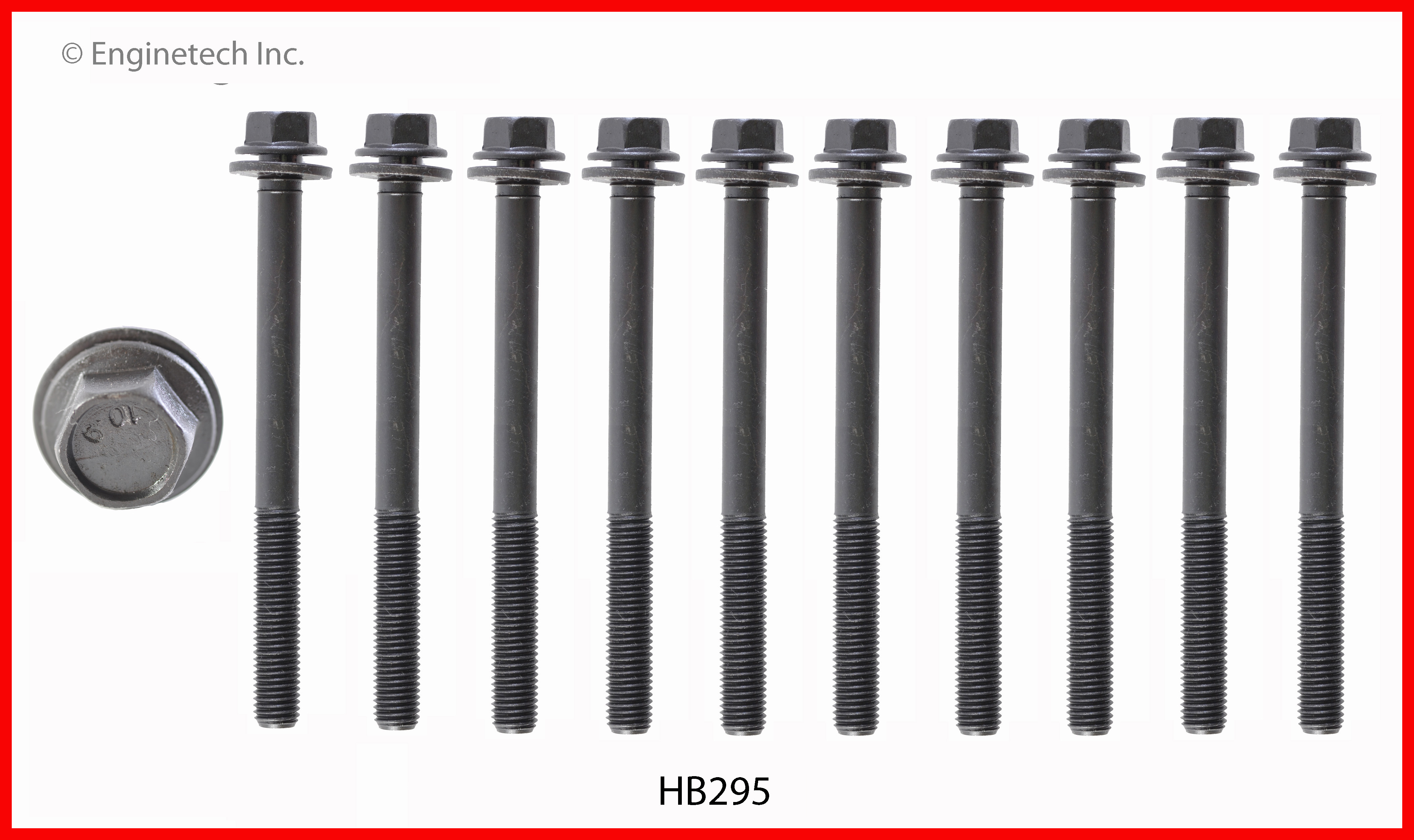 Engine Cylinder Head Bolt Set