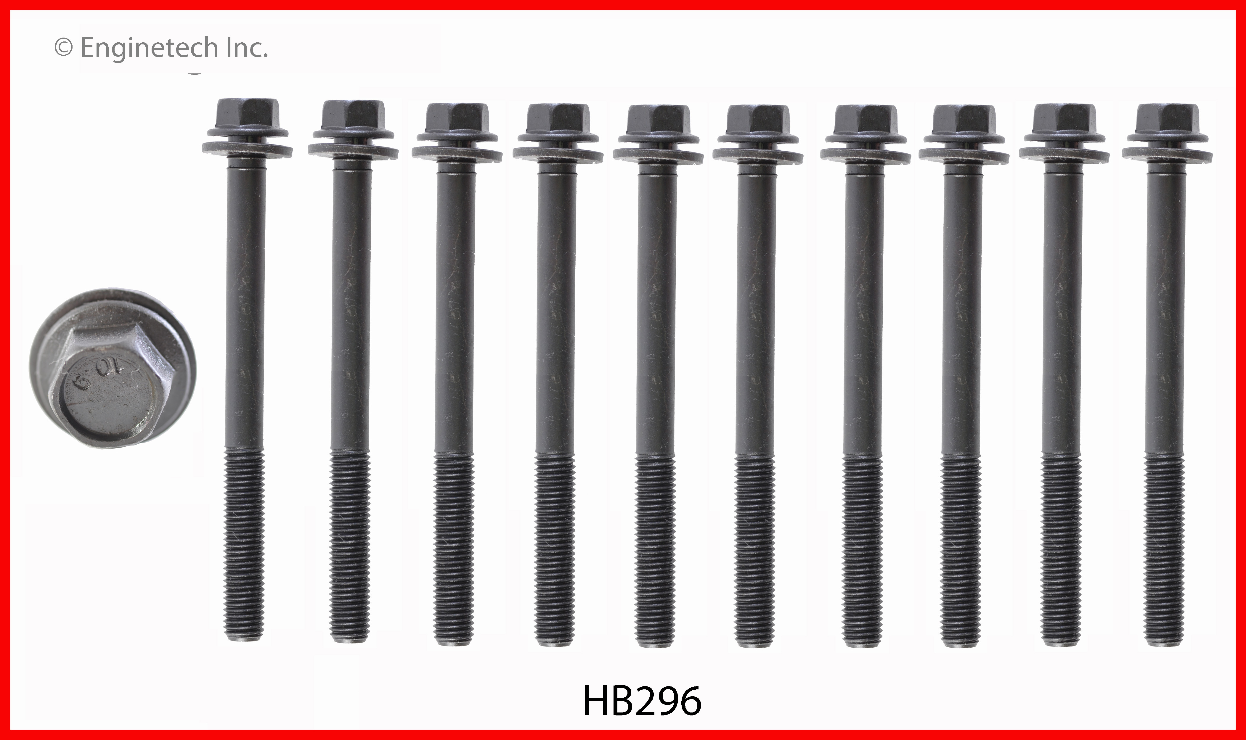 Engine Cylinder Head Bolt Set