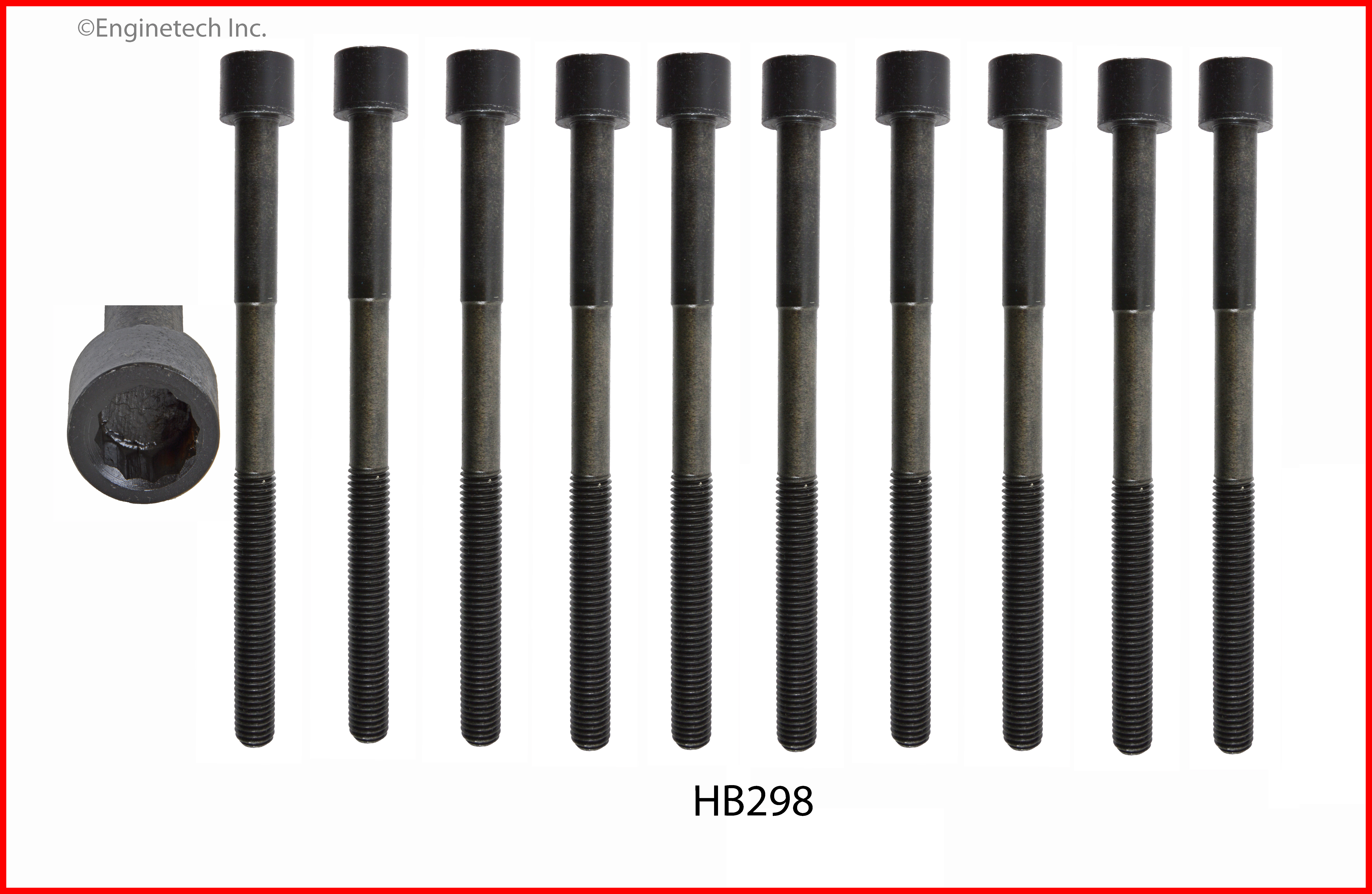 Engine Cylinder Head Bolt Set